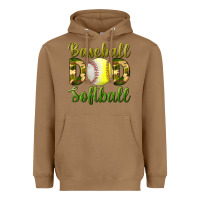 Toasted Coconut Baseball Dad Softball Heavyweight Hoodie - BundleAndBundleShop