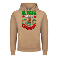 Vintage Coffee El Papa Mas Chingon Mexican Flag Vintage Hoodie - LillyAllenDesigns