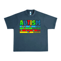 Midnight Navy autism Urban Heavy Tee - Artiststas