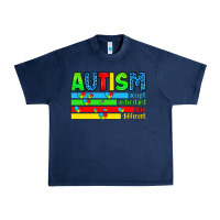 Navy autism Urban Heavy Tee - Artiststas