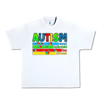 White autism Urban Heavy Tee - Artiststas