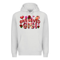 Dove Grey One loved Gigi Valentine's Day Premium Hoodie - FaDigitalArtStudio