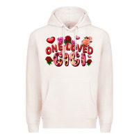 Pale Pink One loved Gigi Valentine's Day Premium Hoodie - FaDigitalArtStudio