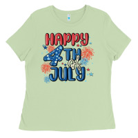 Matcha happy 4th of july Ladies Tee - MaliasSmallBusiness