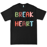Black break my bed not my heart Premium Tee - MaliasSmallBusiness