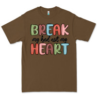Cacao break my bed not my heart Premium Tee - MaliasSmallBusiness