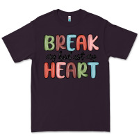 Plum break my bed not my heart Premium Tee - MaliasSmallBusiness