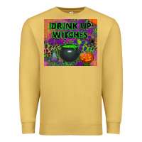 Antique Gold drink up witches tumbler Premium Sweatshirt - BundleAndBundleShop