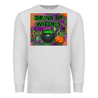 Dove Grey drink up witches tumbler Premium Sweatshirt - BundleAndBundleShop