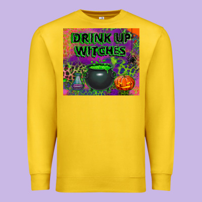 Drink Up Witches Tumbler Premium Sweatshirt Designed By Bundleandbundleshop