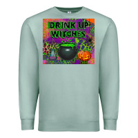 Seafoam drink up witches tumbler Premium Sweatshirt - BundleAndBundleShop