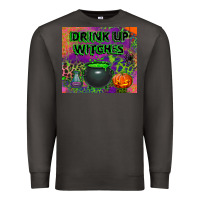 Smoke drink up witches tumbler Premium Sweatshirt - BundleAndBundleShop