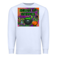 White drink up witches tumbler Premium Sweatshirt - BundleAndBundleShop