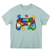 Arona autism awareness video game controller Heavy Core Tee - MaliasSmallBusiness