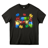 Asphalt autism awareness video game controller Heavy Core Tee - MaliasSmallBusiness
