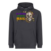 Smoke on tuesdays we wear beads skull Heavyweight Hoodie - FaDigitalArtStudio