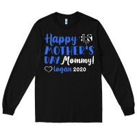 Black happy first mother's day mommy! logan 2020 Long Sleeve Tee - Bettercallsaul