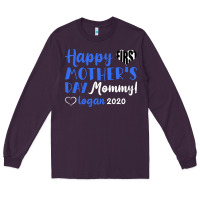 Plum happy first mother's day mommy! logan 2020 Long Sleeve Tee - Bettercallsaul