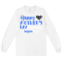 White happy first mother's day mommy! logan 2020 Long Sleeve Tee - Bettercallsaul