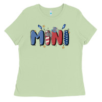 Matcha 4th july mini Ladies Tee - MaliasSmallBusiness