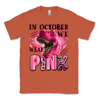 Copper in october we wear pink dinosaur Classic Tee - LillyAllenDesigns