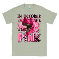 Matcha in october we wear pink dinosaur Classic Tee - LillyAllenDesigns