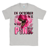 Moon Dust in october we wear pink dinosaur Classic Tee - LillyAllenDesigns