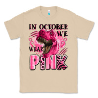 Mushroom in october we wear pink dinosaur Classic Tee - LillyAllenDesigns