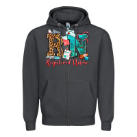 Smoke registered nurse Zipper Hoodie - OliviaCreatesArt