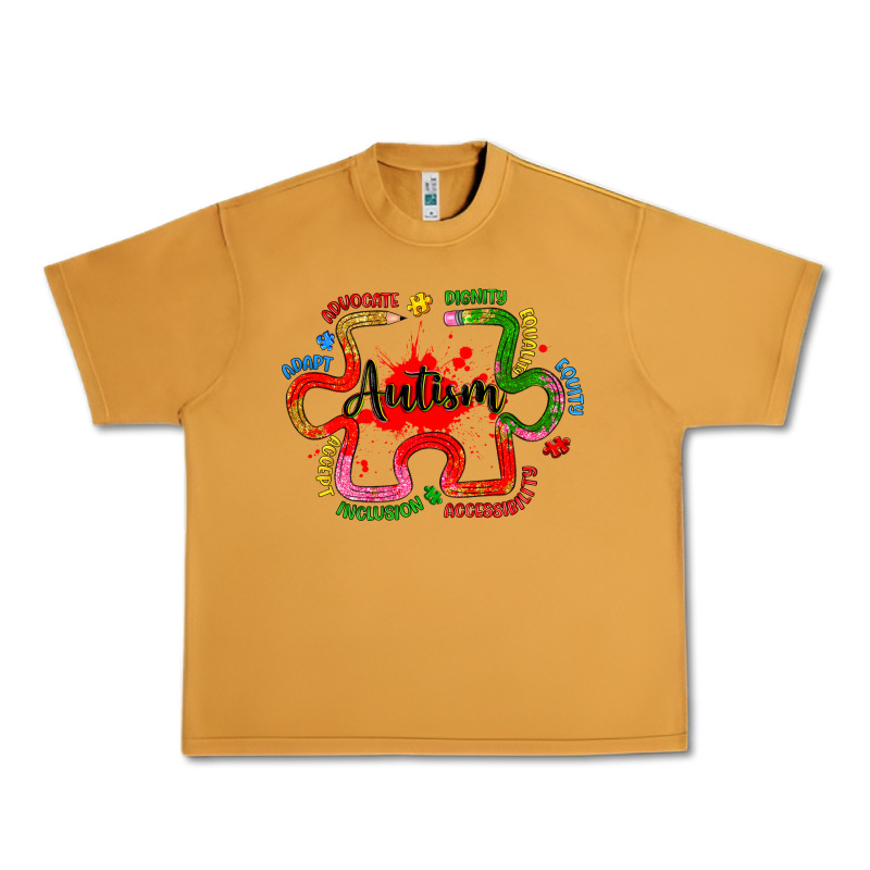 Autism Teacher Pencil Urban Heavy Tee by Artiststas | Teevron
