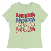 Matcha america Ladies Tee - MaliasSmallBusiness