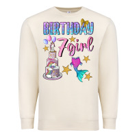 Sandshell birthday girl 7 Premium Sweatshirt - BundleAndBundleShop