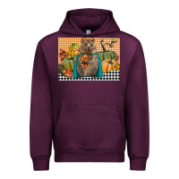 Mauve Wine Fall Quokka Urban Hoodie - LillyAllenDesigns