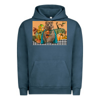Pigment Midnight Navy Fall Quokka Urban Hoodie - LillyAllenDesigns