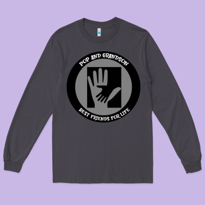 Pop Pop And Grandson Best Friends For Life Long Sleeve Tee Designed By Bettercallsaul