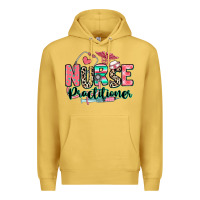 Antique Gold nurse practitioner Premium Hoodie - RanaPortraitStore