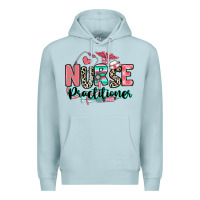 Blue Mist nurse practitioner Premium Hoodie - RanaPortraitStore