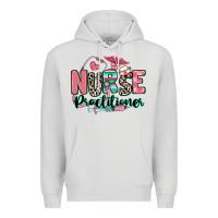 Dove Grey nurse practitioner Premium Hoodie - RanaPortraitStore