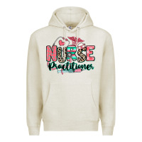 Oatmeal Heather nurse practitioner Premium Hoodie - RanaPortraitStore