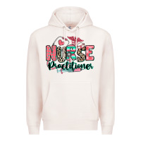 Pale Pink nurse practitioner Premium Hoodie - RanaPortraitStore