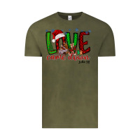 Vintage Olive love came dow christmas Vintage Tee - RacoonDesign