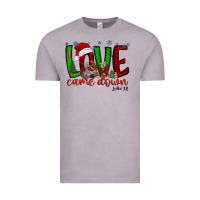 Vintage Zinc love came dow christmas Vintage Tee - RacoonDesign