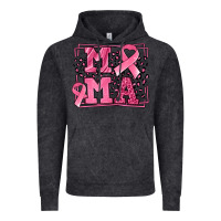 Vintage Black Breast Cancer Awareness mama ribbon Vintage Hoodie - LillyAllenDesigns