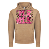Vintage Coffee Breast Cancer Awareness mama ribbon Vintage Hoodie - LillyAllenDesigns