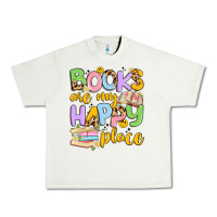 Pistachio books are my happy place Urban Heavy Tee - Artiststas