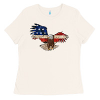 Bone 4th july eagle Ladies Tee - MaliasSmallBusiness