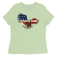 Matcha 4th july eagle Ladies Tee - MaliasSmallBusiness