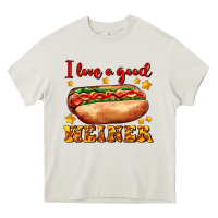 I Love A Good Weiner Heavy Core Tee | Teevron