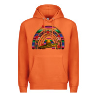 Carrot Mexico rainbow Premium Hoodie - FaDigitalArtStudio