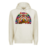 Oatmeal Heather Mexico rainbow Premium Hoodie - FaDigitalArtStudio